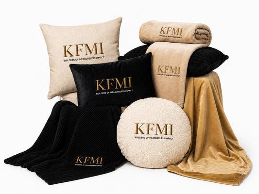 KFMI Cushion & Blanket